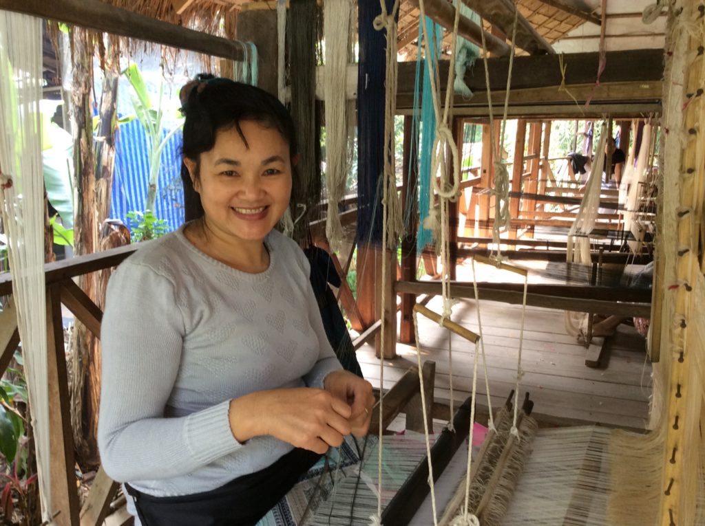 Laotian weaver